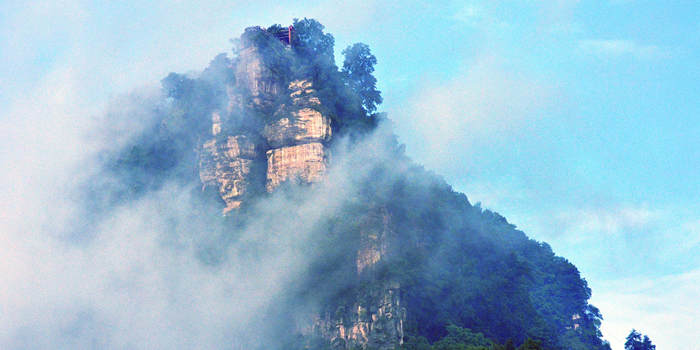 深秋古剑山