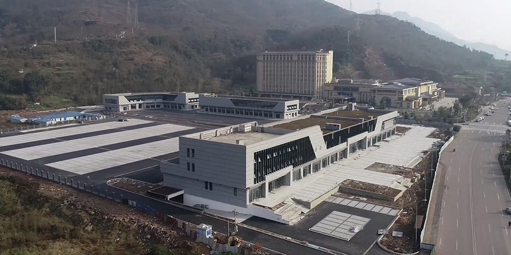 綦江客运中心建设基本完工